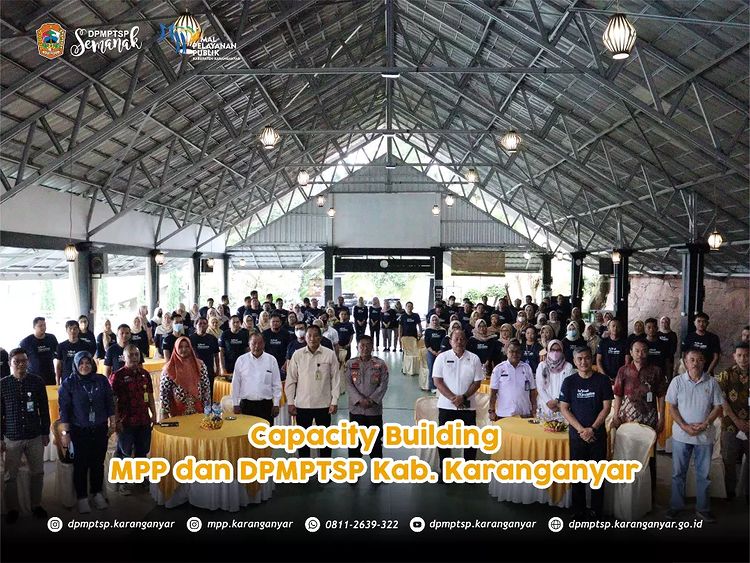 Capacity Buiding MPP dan DPMPTSP Kabupaten Karanganyar