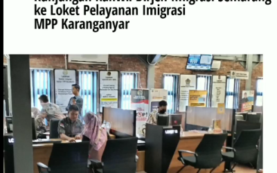 Kunjungan Kanwil Dirjen Imigrasi Semarang